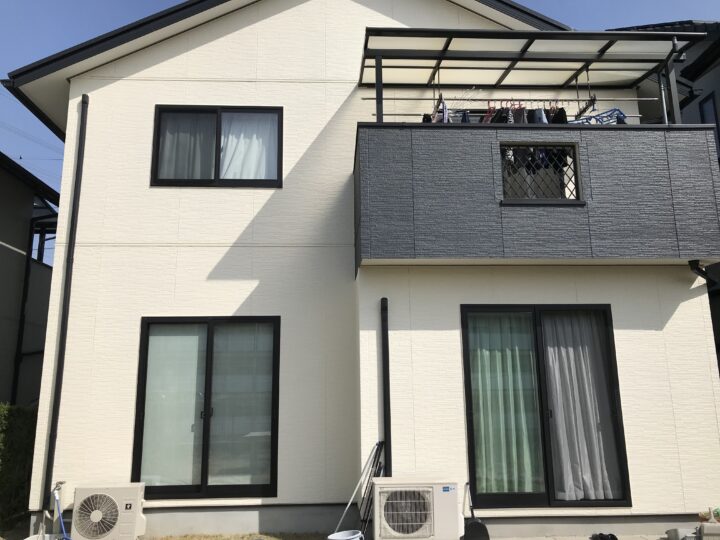 愛知県東海市Ｙ様邸　外壁・屋根塗装工事　石調塗装