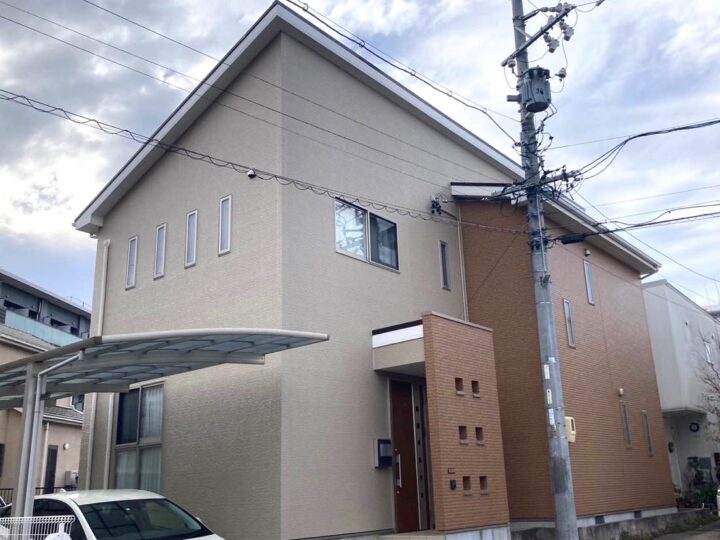 愛知県東海市Ｎ様邸　外壁塗装工事