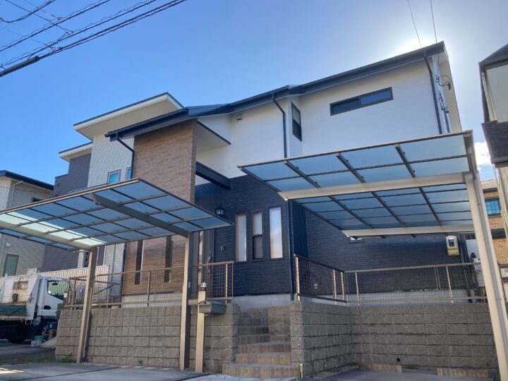 愛知県常滑市Ｆ様邸 外壁屋根塗装工事