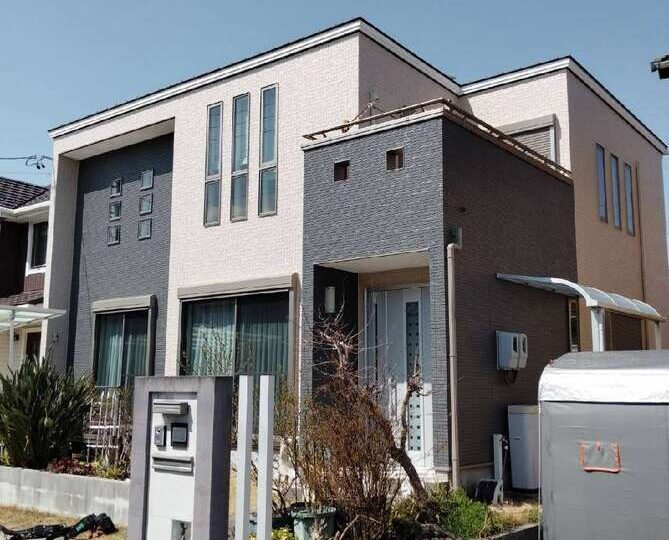 常滑市F様邸　外壁塗装工事・ベランダ防水工事