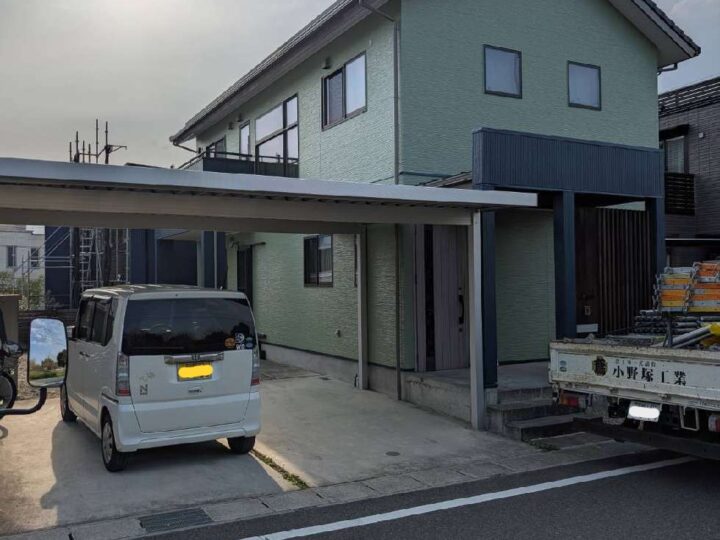 常滑市Y様邸　外壁塗装工事・ベランダ防水工事