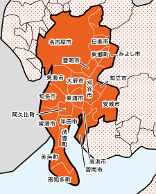 対応エリア図